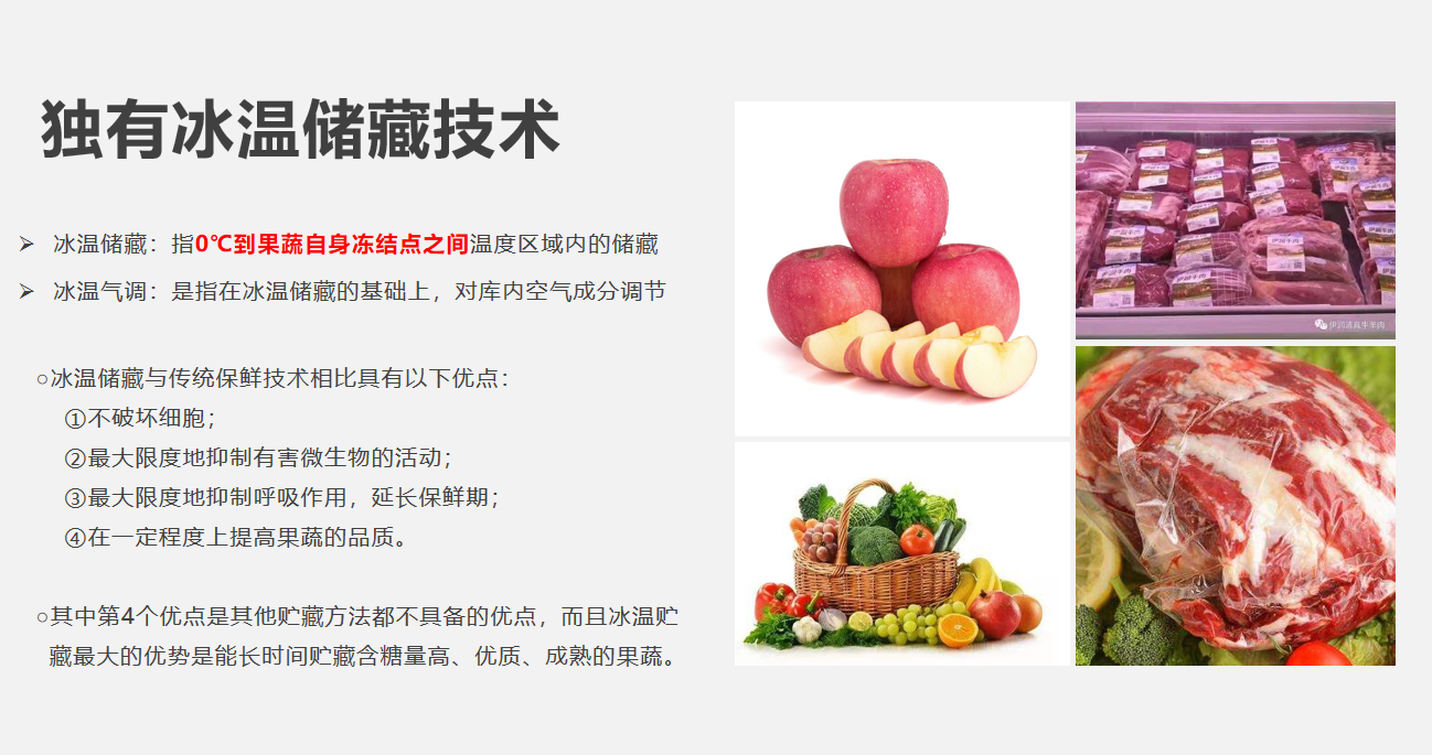 果蔬肉食儲藏解決方案(圖1) 果蔬肉食儲藏解決方案(圖1)